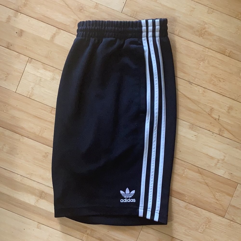 Black Adidas shorts